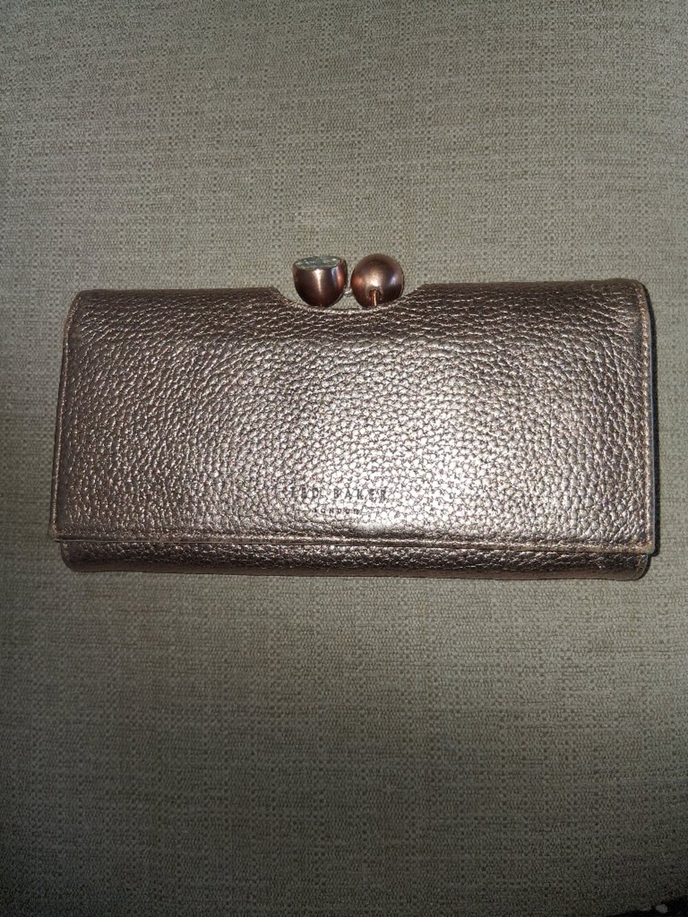 Ted Baker Gold Wallet